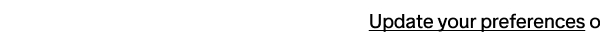 Footer - Preferences