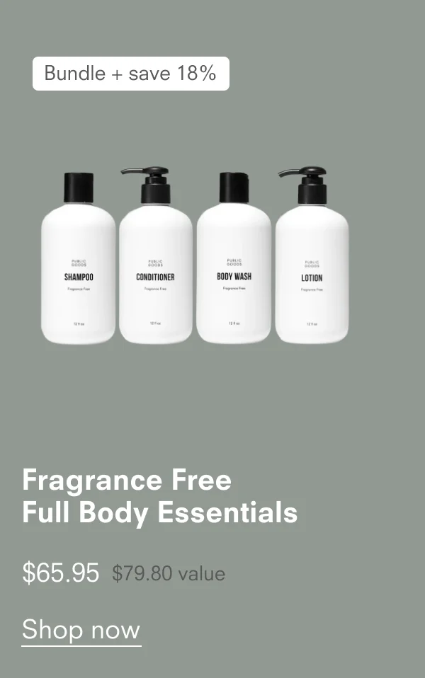 Fragrance Free Full Body Essentials