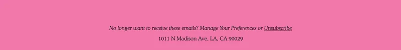 Manage Preferences