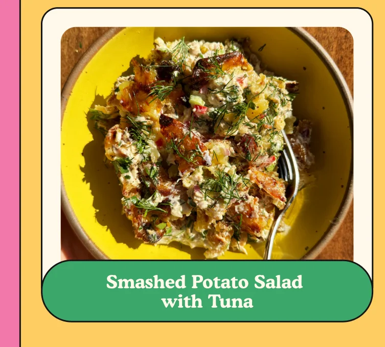 smashed potato