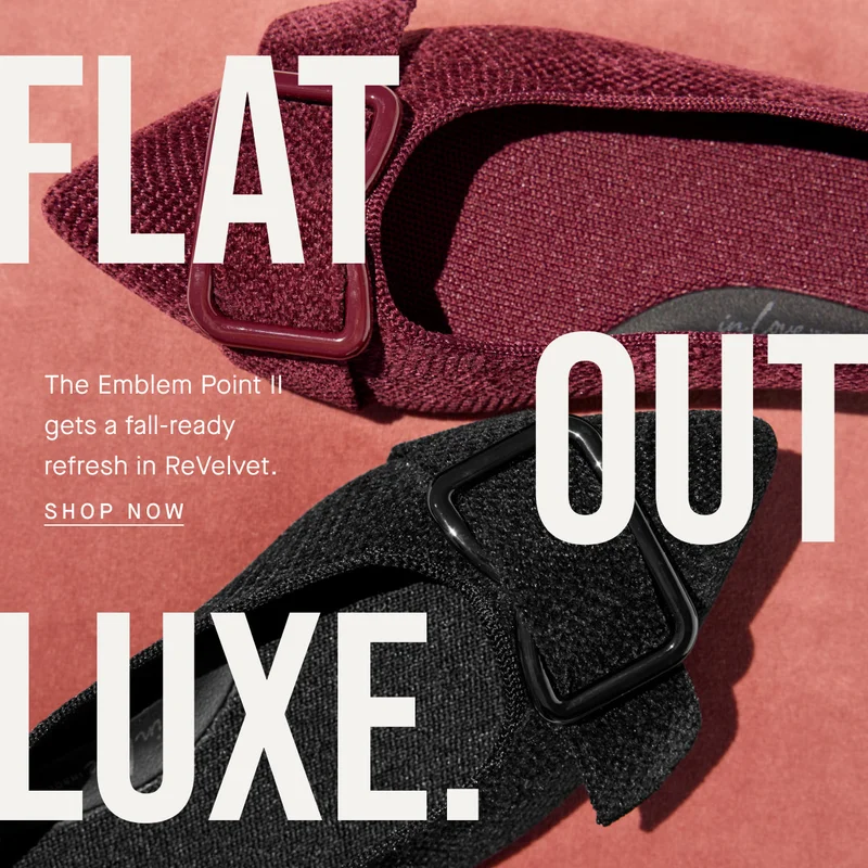 Flat out luxe. The Emblem Point II gets a fall-ready refresh in ReVelvet. SHOP NOW