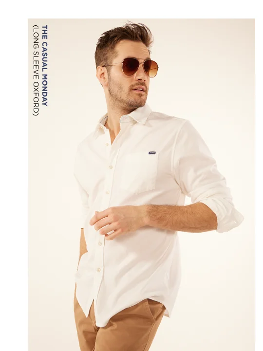 Long Sleeve Oxford: The Casual Monday