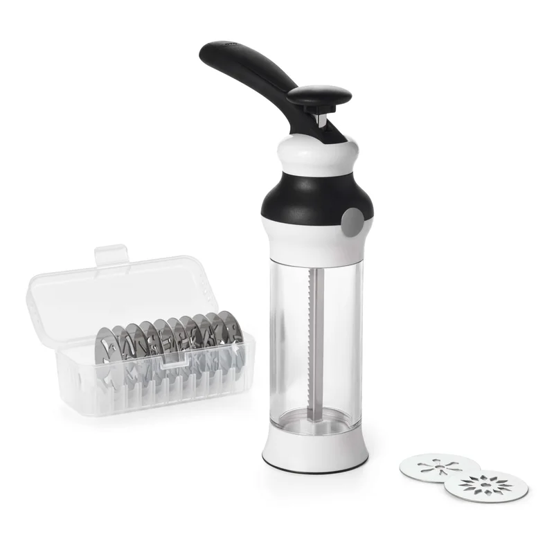 Image of OXO Good Grips Cookie Press With Disk Storage Case
