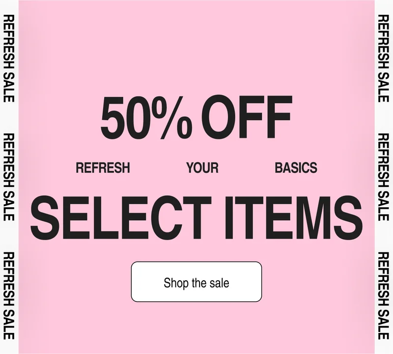 50% OFF Select Items | Shop the sale