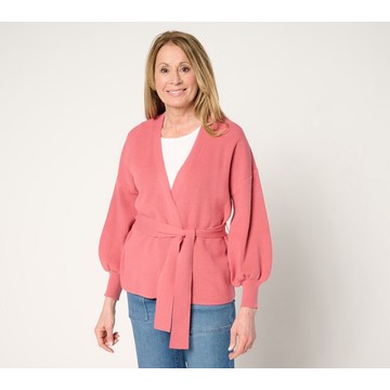 Me by Jennie Garth Rainey Wrap Sweater