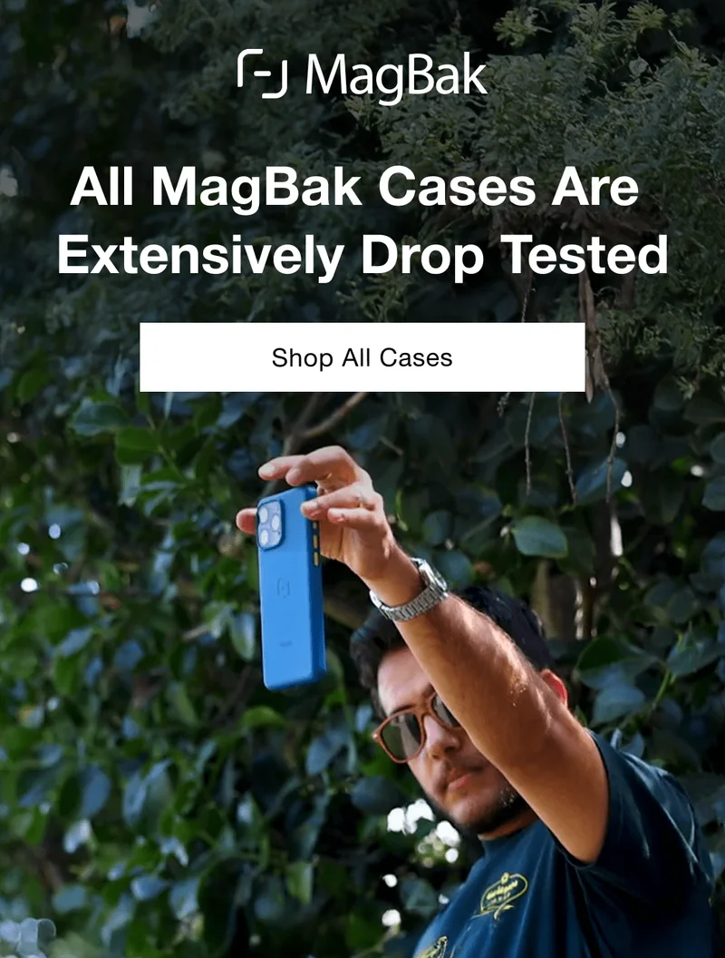 All MagBak Cases Are&nbsp; Extensively Drop Tested. And Our Customers Are Absolutely Loving It! iPhone 16 Elite “My phone flew off my motorcycle at 45mph... not a scratch. Unreal. I genuinely thought it was done for, but the case held up better than I ever expected.” — Zach W.