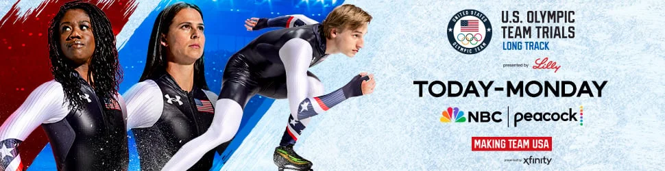 U.S. Olympic Team Trails Long Track. Today-Monday on NBC & Peacock.