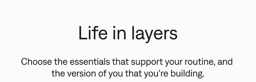 Life in layers