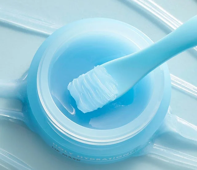 slather your lips with intense moisture