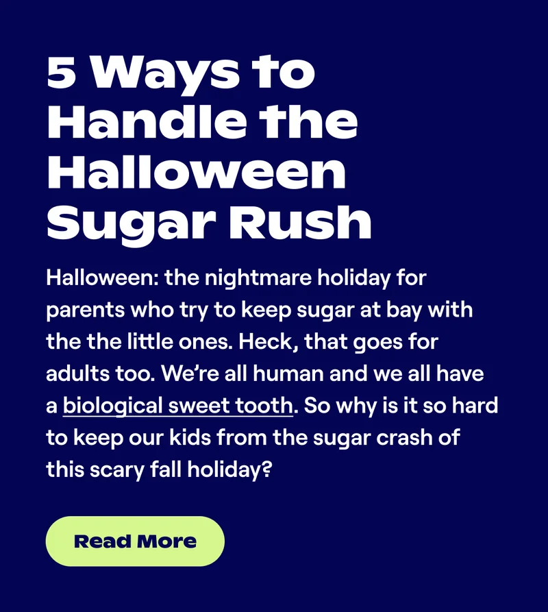 5 ways to handle the halloween sugar rush