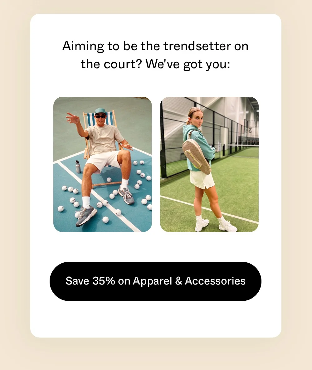 SAVE 35% ON APPAREL & ACCESSORIES