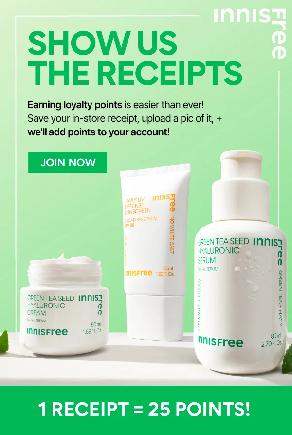 EARN LOYALTY POINTS FROM YOUR RECEIPTS