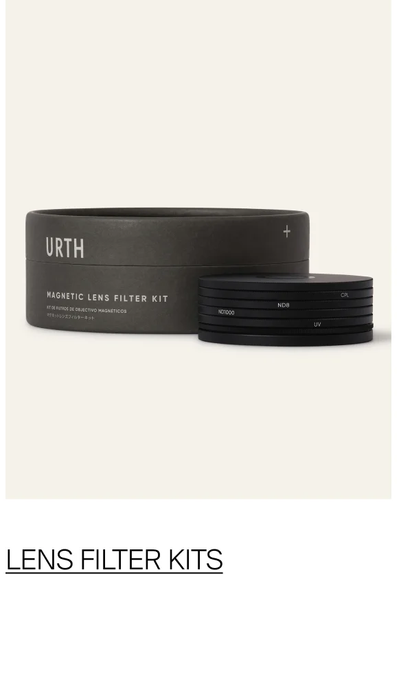 Lens filter kits