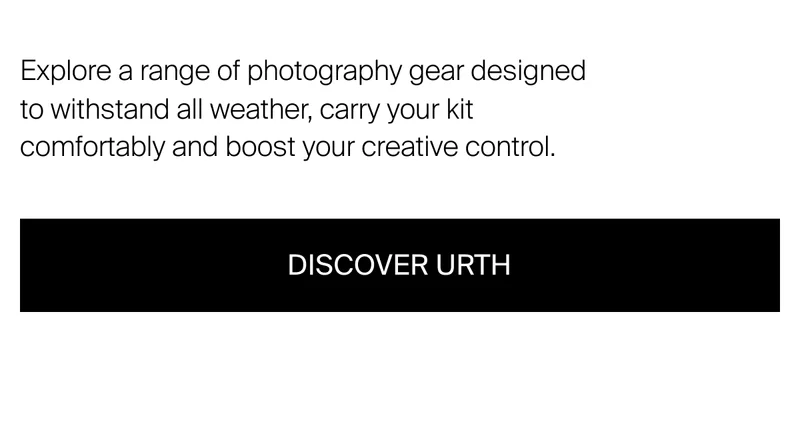 Explore a range of photography gear designed to withstand all weather, carry your kit comfortable and boost your creative control.