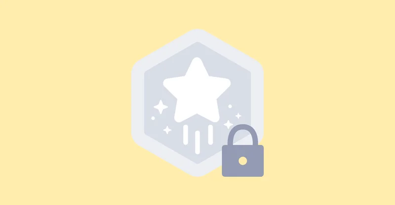 super star badge