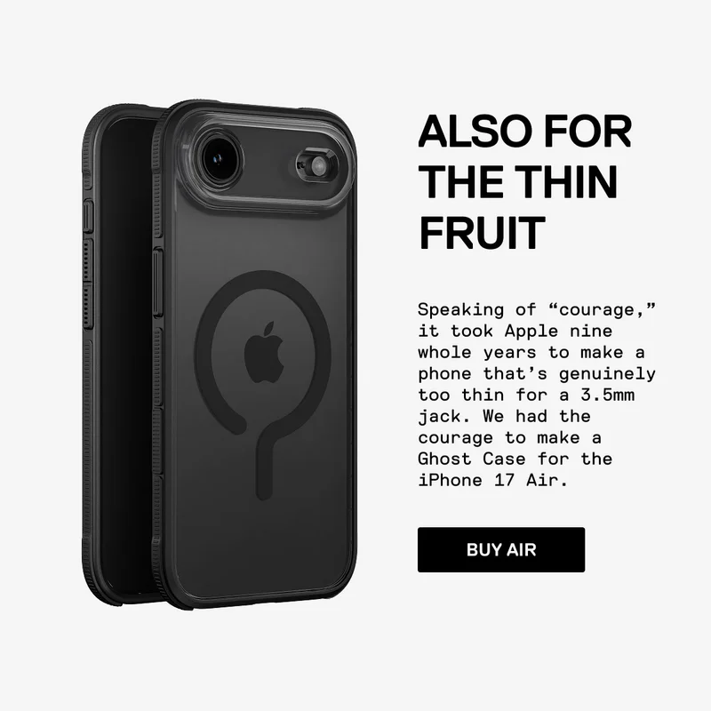 Also available for the iPhone 17 Air