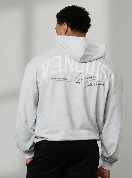 REGIME OAT MARL OVERSIZED HOODIE