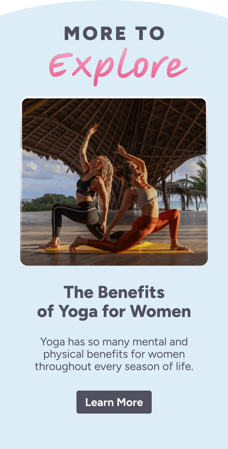 The benefits of Yoga for women