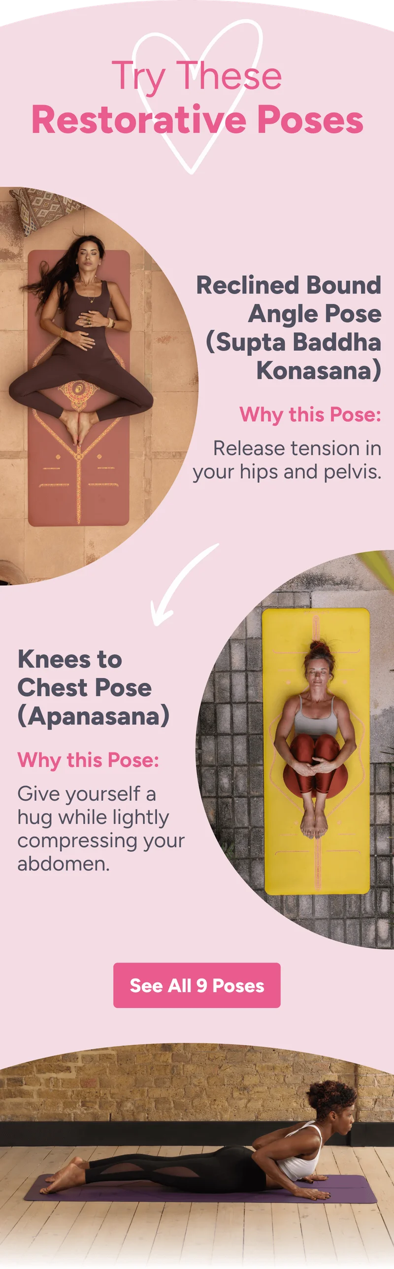 Try these restorative poses