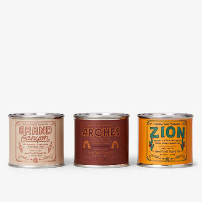 Parks of the American Desert Candle Set