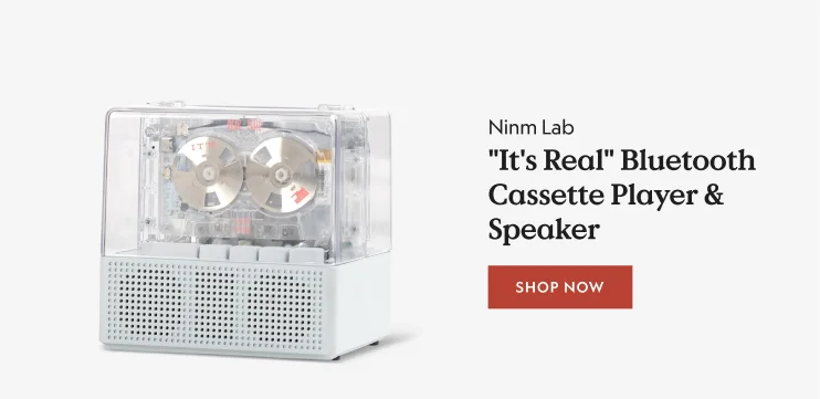 It's Real Bluetooth Cassette Player & Speaker
