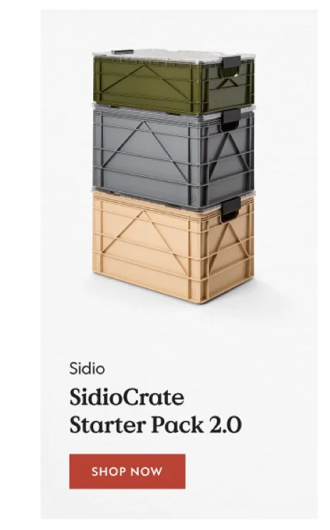 SidioCrate Starter Pack 2.0