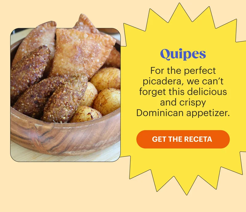 Quipes For the perfect picadera, we can’t forget this delicious and crispy Dominican appetizer. GET THE RECETA