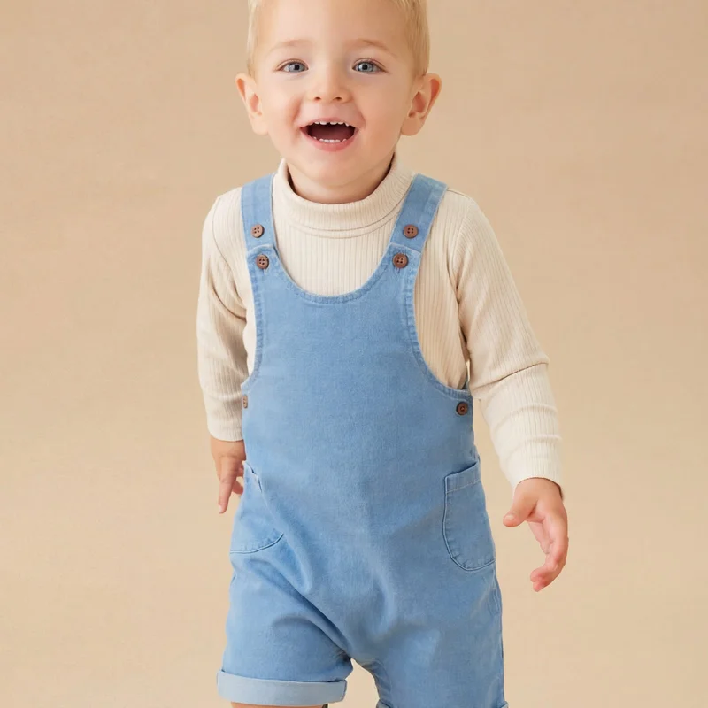 Image of Everyday Denim Overalls