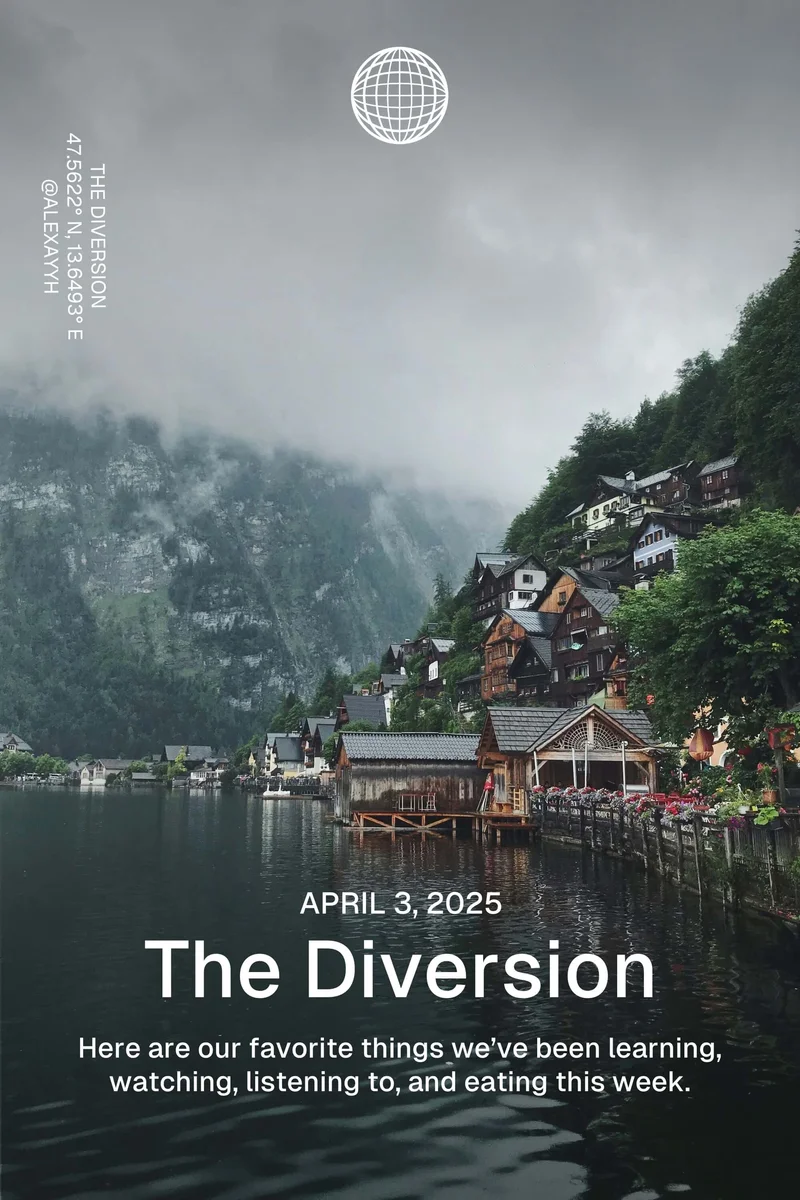 Western Rise: April 3, 2025 - The Diversion - Here are our favorite things we’ve been learning, watching, listening to, and eating this week.Western Rise: July 11, 2024 - The Diversion - Here are our favorite things we’ve been learning, watching, listening to, and eating this week.