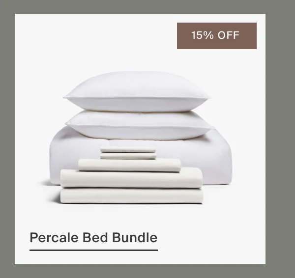 Shop Percale Bed Bundle