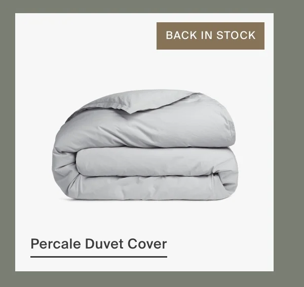Shop Percale Duvet Cover