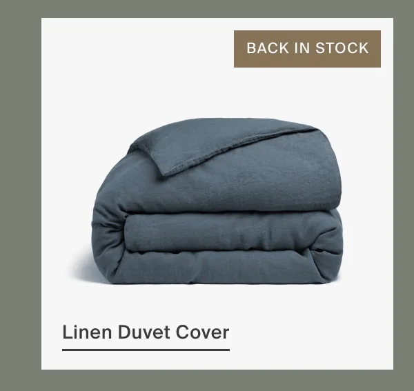 Shop Linen Duvet Cover