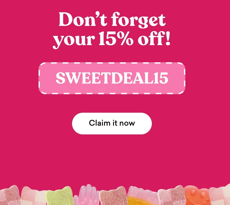 Don't forget your 15% off!