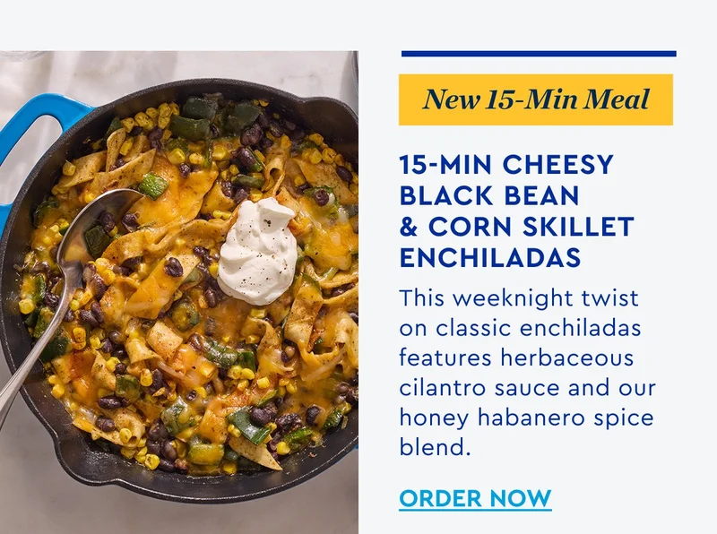15 min Enchiladas | ORDER NOW