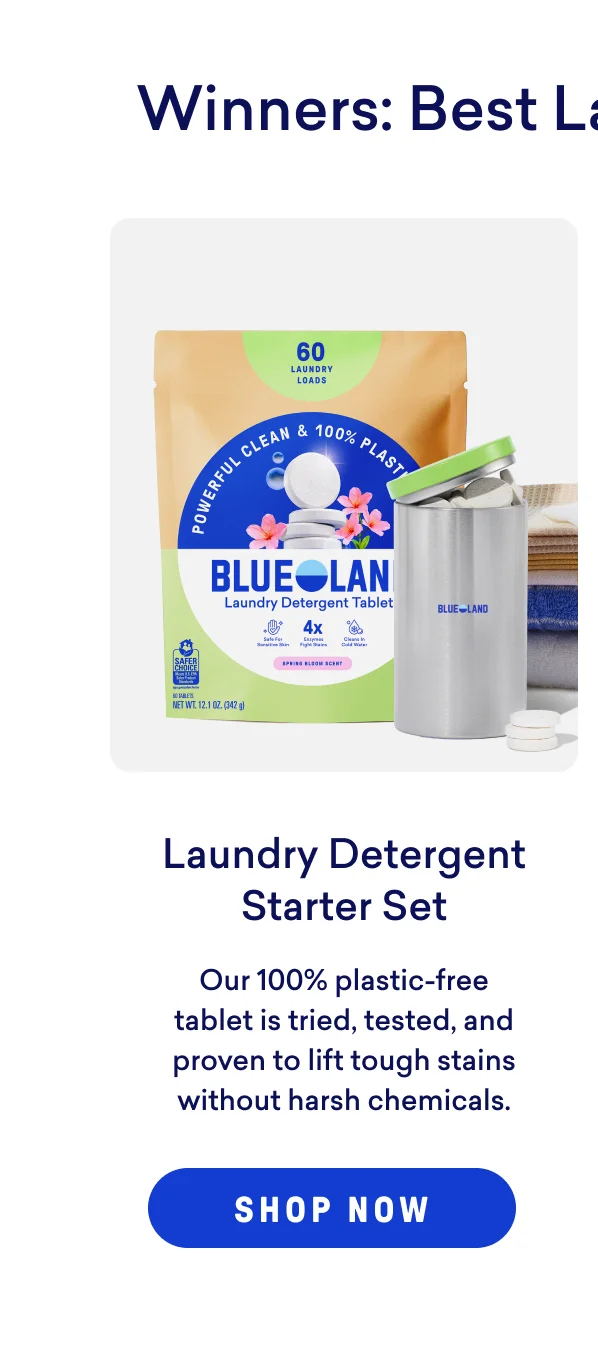Shop our Laundry Detergent Starter Set!