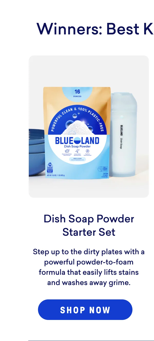 Shop our Dish Soap Powder Starter Set!
