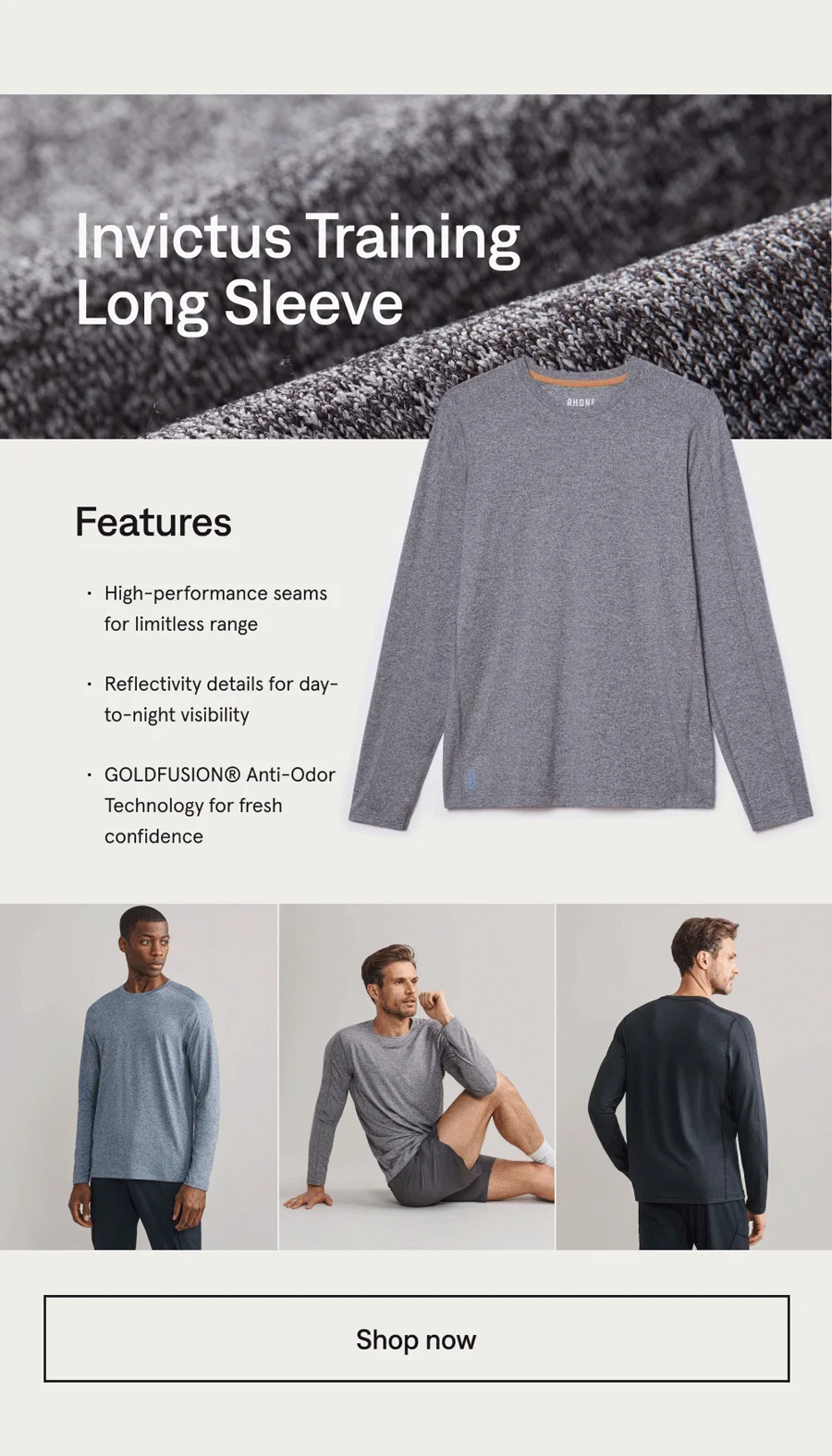 Invictus Training Long Sleeve