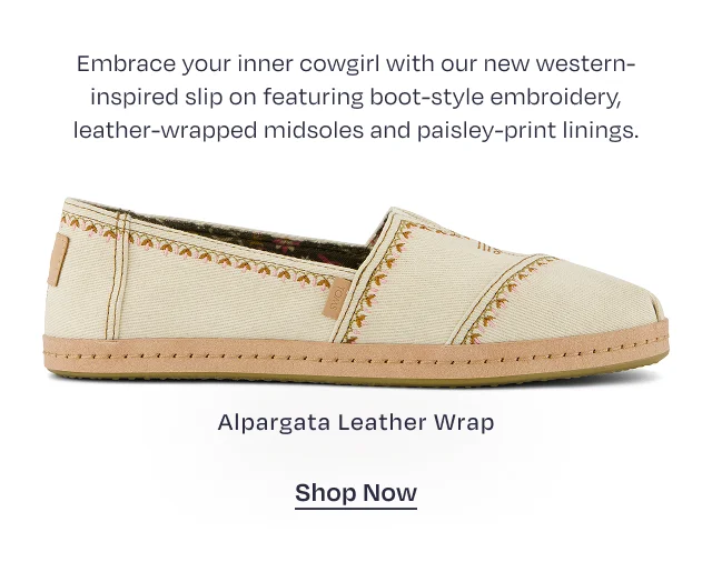 Shop Alpargata Leather Wrap - Button