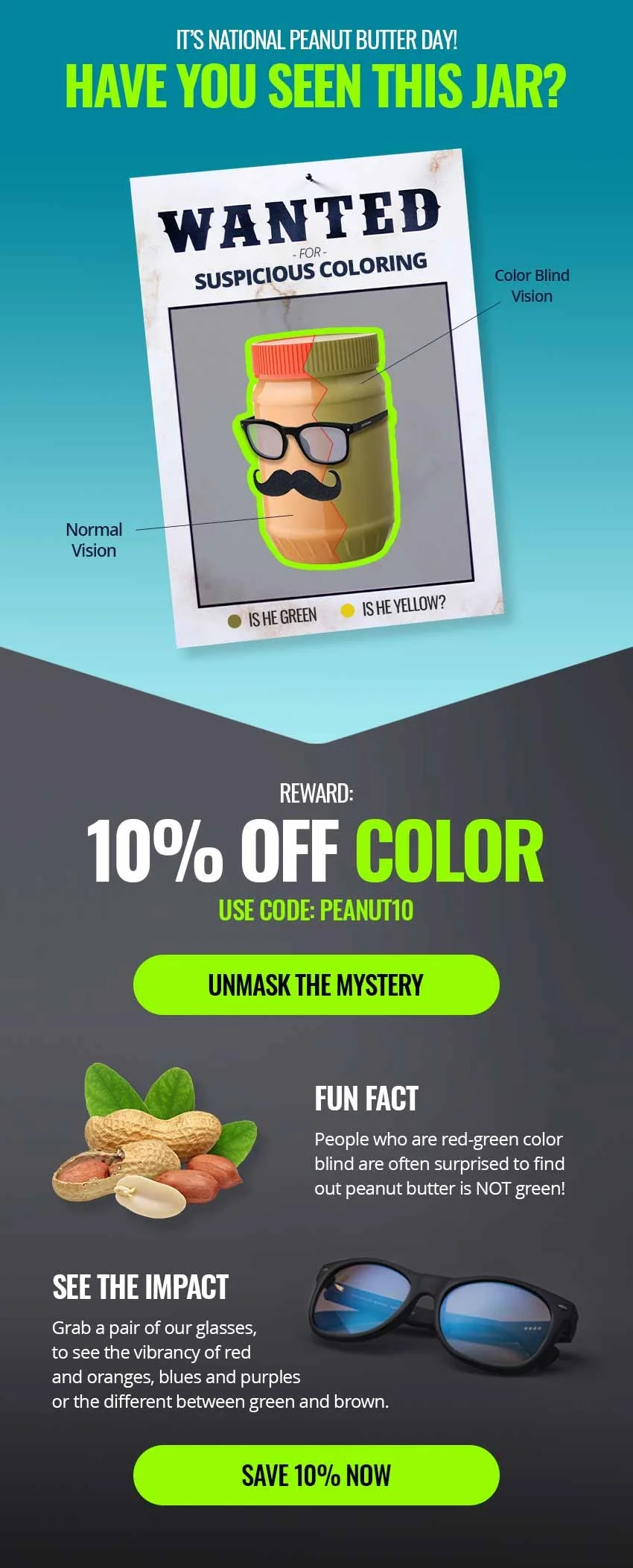 Use Code: PEANUT10