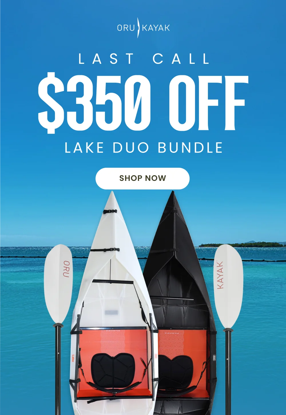 Last Call $350 Off Lake Duo Bundle