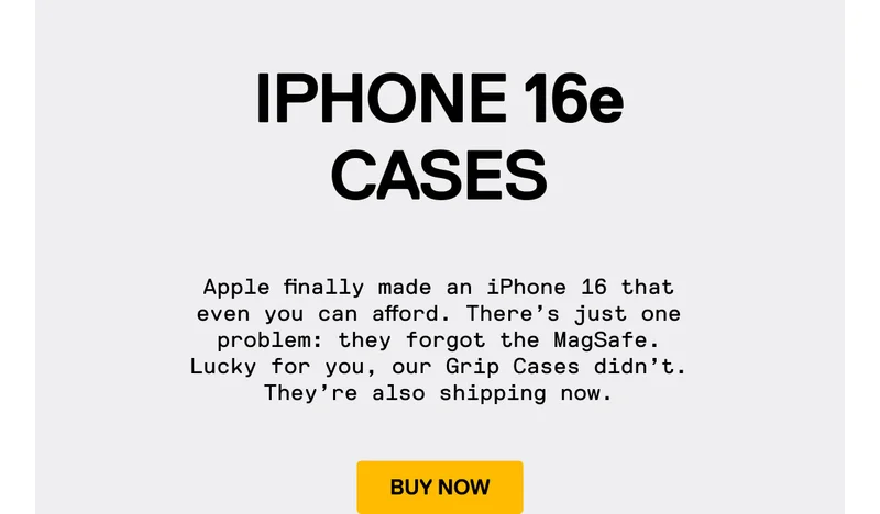 Buy iPhone 16e Cases