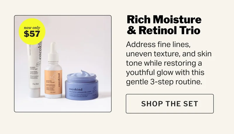 rich moisture & retinol trio