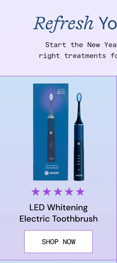 LED Whitening Electric Toothbrush