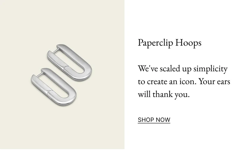 Paperclip Hoops