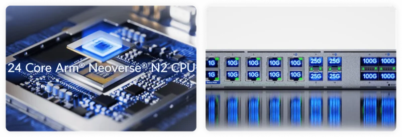 It crushes mega-scale deployments — handling 22,000 active devices and 10 million concurrent sessions.