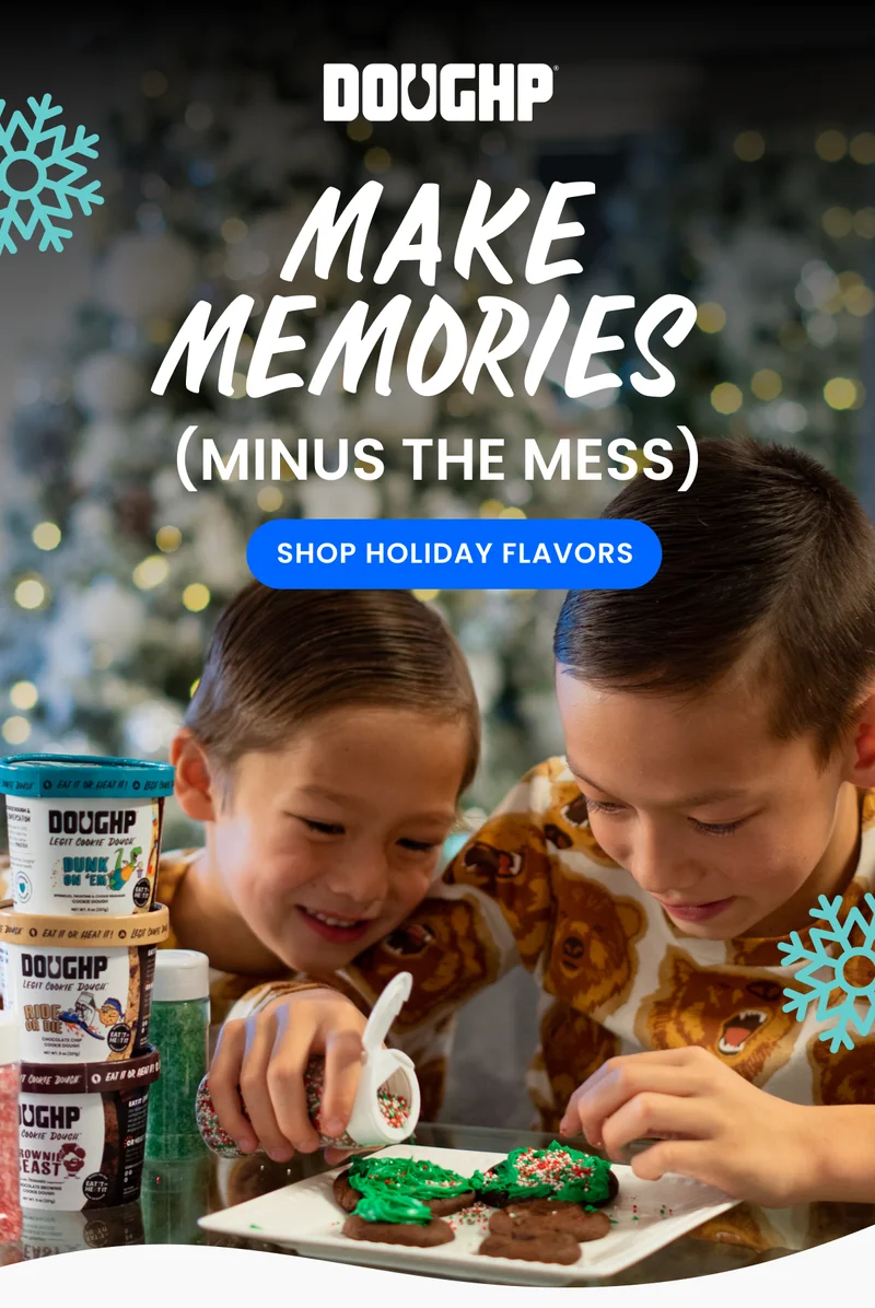Baking Christmas cookies for Santa is something your kids will remember forever, but you never forget the horrors of cleanup. Not this year! Scoop, bake, enjoy. Ahhh, so much easier!
