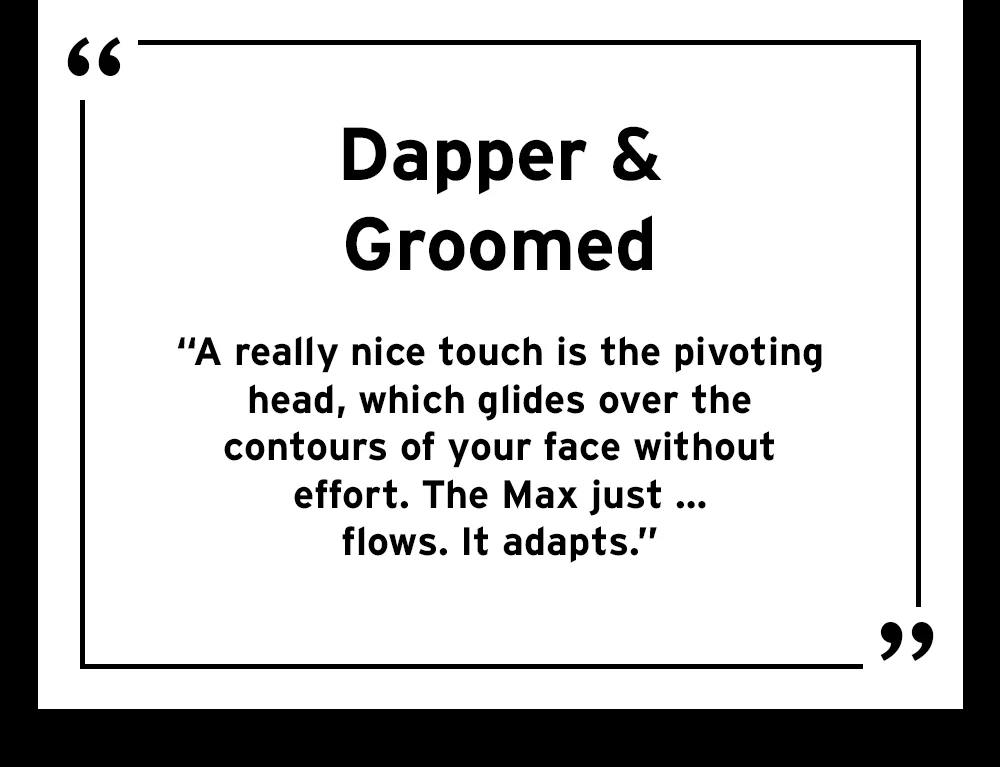 Dapper and groomed