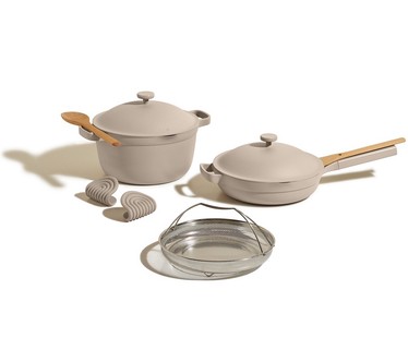 Our Place Home Cook Duo Always Pan & Perfect Pot 2.0 w/ Hot Grips