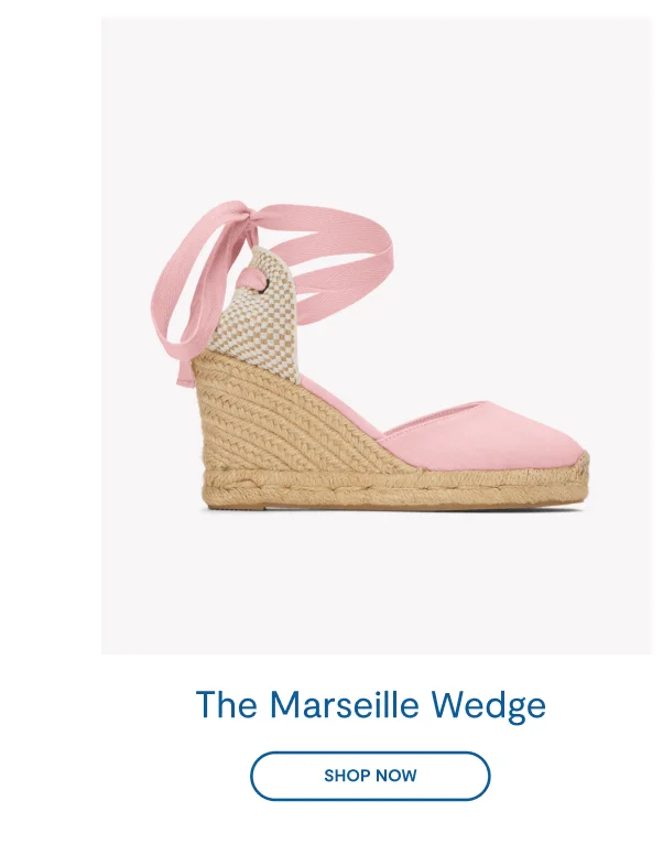 The Marseille Wedge - Rosa Pink