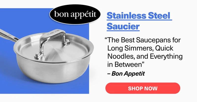 Saucier | “The Best Saucepans for Long Simmers, Quick Noodles, and Everything in Between” – Bon Appetit